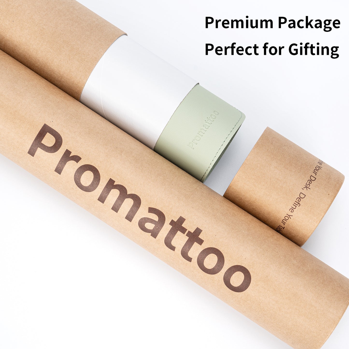 Vegan Leather Desk Pad Protector, Non-Slip Waterproof Mat